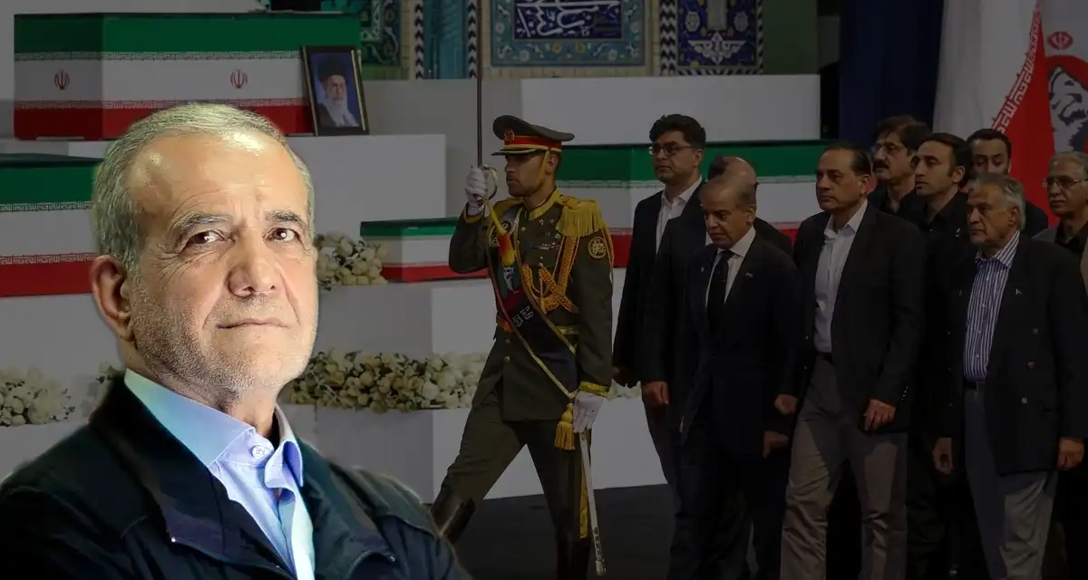 ایرانی صدر کا شہید سپریم لیڈر کی تجہیز و تکفین میں شرکت پر پاکستان سے اظہار سے تشکر
