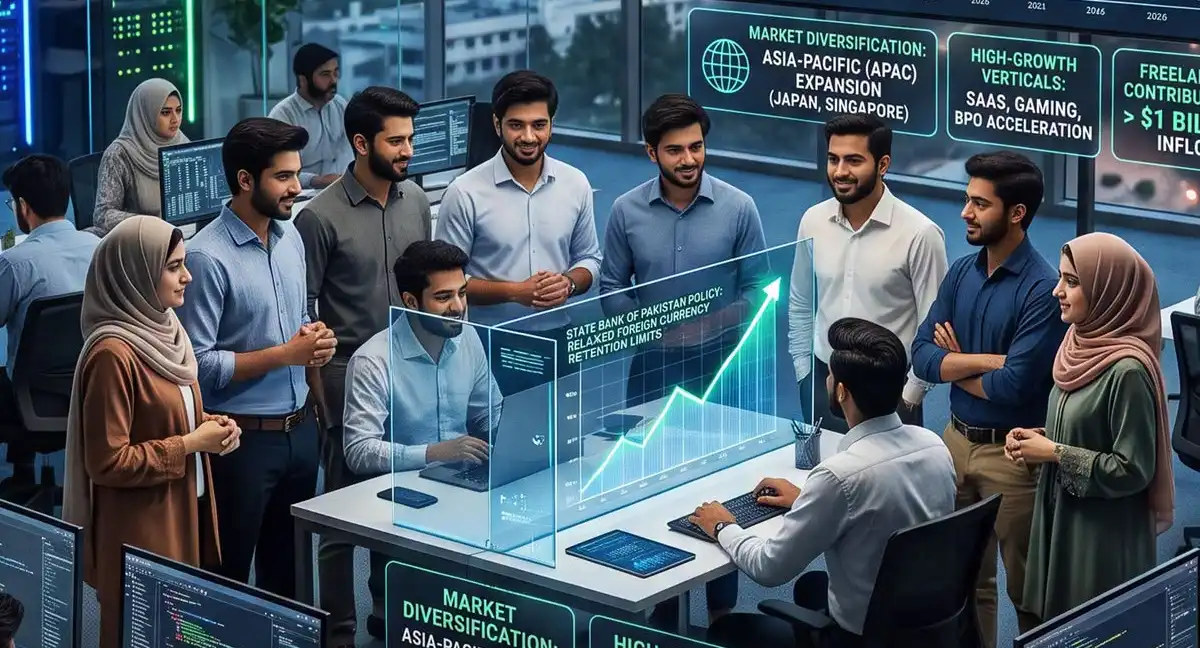 پاکستان کی آئی ٹی برآمدات نے 4.5 ارب ڈالر کا نیا تاریخی ریکارڈ بنا دیا