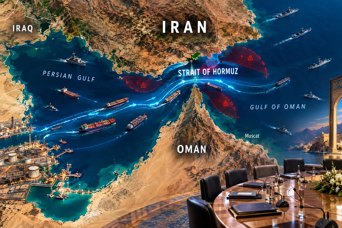 آبنائے ہرمز پر ایران، عراق اور خلیجی ممالک میں بات چیت کا فیصلہ