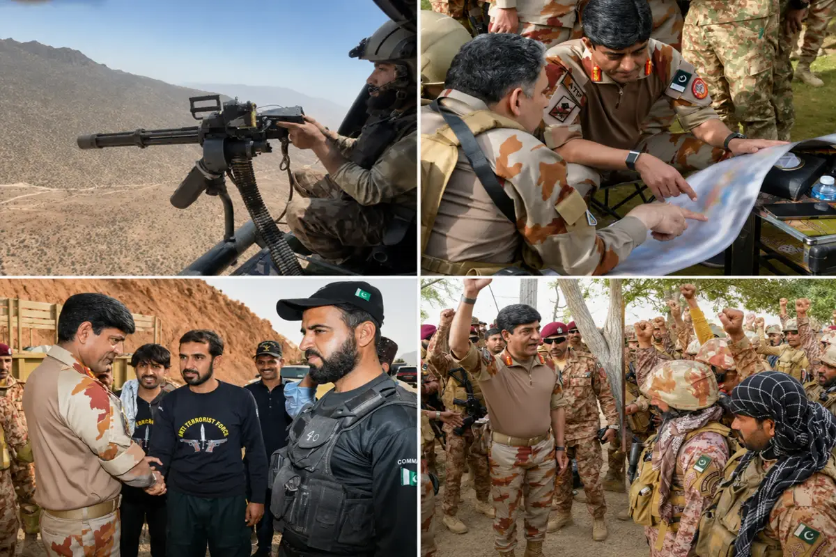 بلوچستان میں "آپریشن شعبان” جاری، تازہ کارروائیوں میں 9 دہشت گرد جہنم واصل؛ مجموعی تعداد 88 تک جا پہنچی