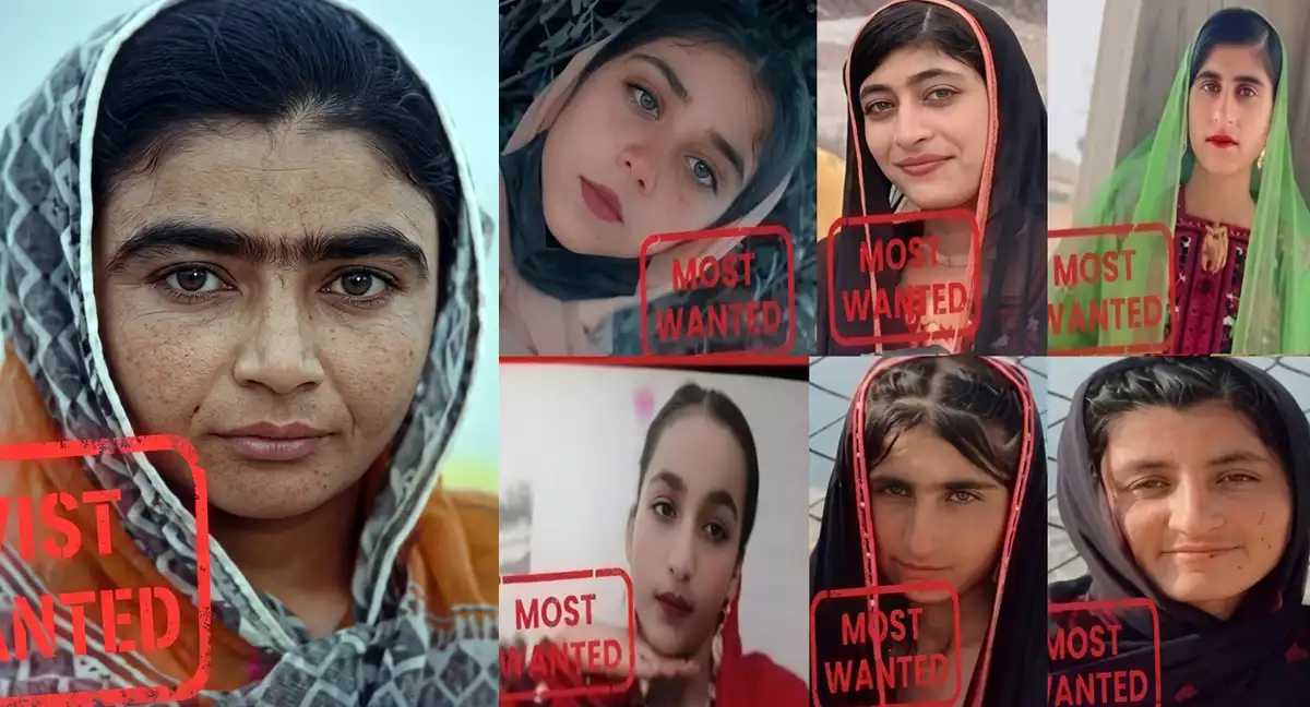 حکومت بلوچستان نے فتنہ الہندوستان کی 9 مطلوب دہشت گرد خواتین کے سر کی قیمت مقرر کر دی