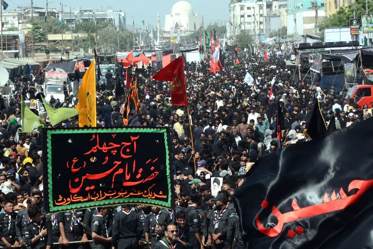 ملک بھر میں حضرت امام حسینؑ اور شہداء کربلا کا چہلم عقیدت و احترام سے منایا جا رہا ہے