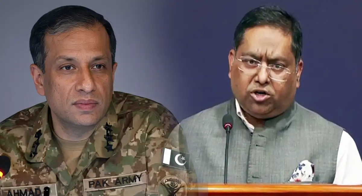ڈی جی آئی ایس پی آر کے بیان پر بھارتی وزارت خارجہ کا ترجمان بوکھلا گیا