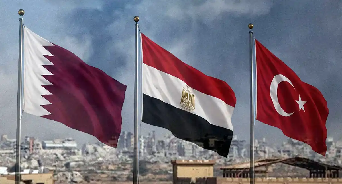 مصر، قطر اور ترکیہ کی غزہ پر اسرائیلی حملوں کی مذمت، عالمی برادری سے مداخلت کا مطالبہ