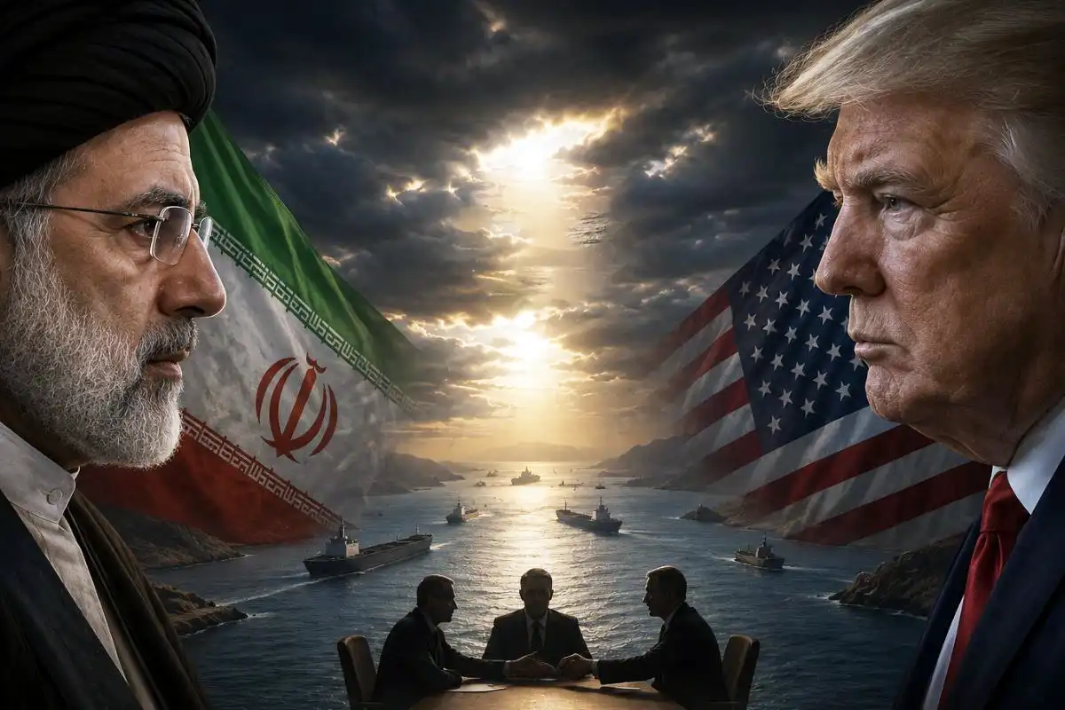 ایران کے ساتھ کوئی مذاکرات نہیں ہو رہے، بحری ناکہ بندی برقرار رہے گی، صدر ٹرمپ