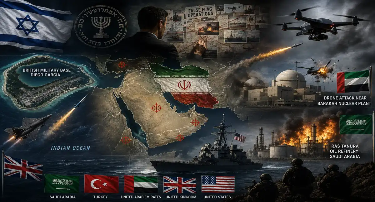 اسرائیل کی فالس فلیگ کی تاریخ اور ترکیہ، سعودی عرب، امارات پر حالیہ حملوں میں یکسانیت