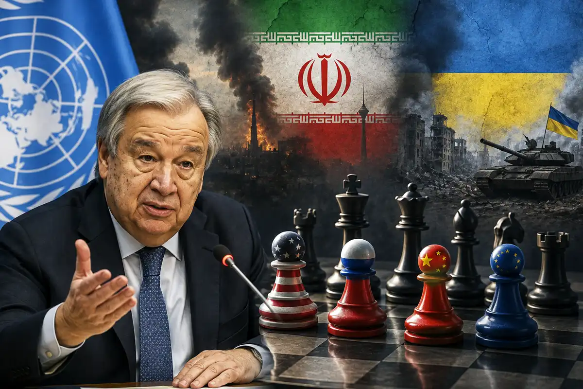 ایران اور یوکرین کی جنگوں نے عالمی طاقتوں کا غرور توڑ دیا، انتونیو گوتیرس