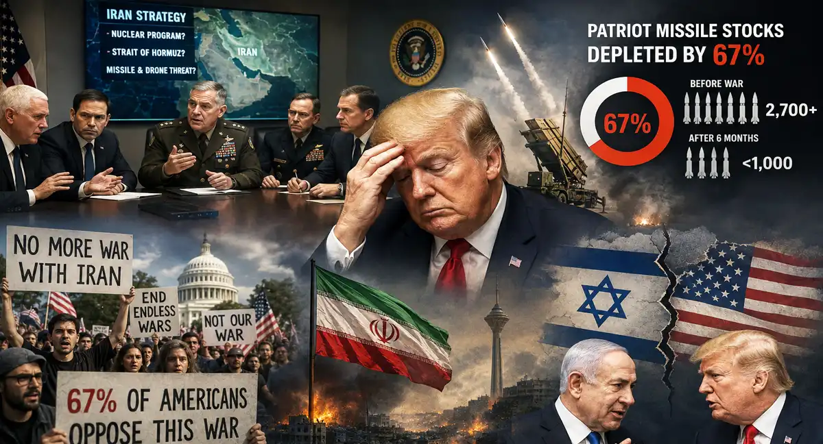 امریکی انتظامیہ ایران کے خلاف جنگ کے مقاصد پر آپس میں تقسیم، ٹرمپ بے چینی کا شکار