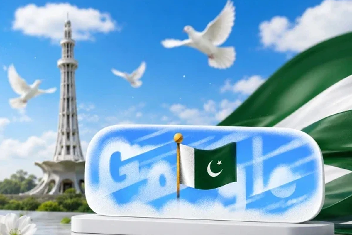 گوگل کا یومِ آزادی پر پاکستان کو خوبصورت ڈوڈل کے ذریعے خراجِ تحسین