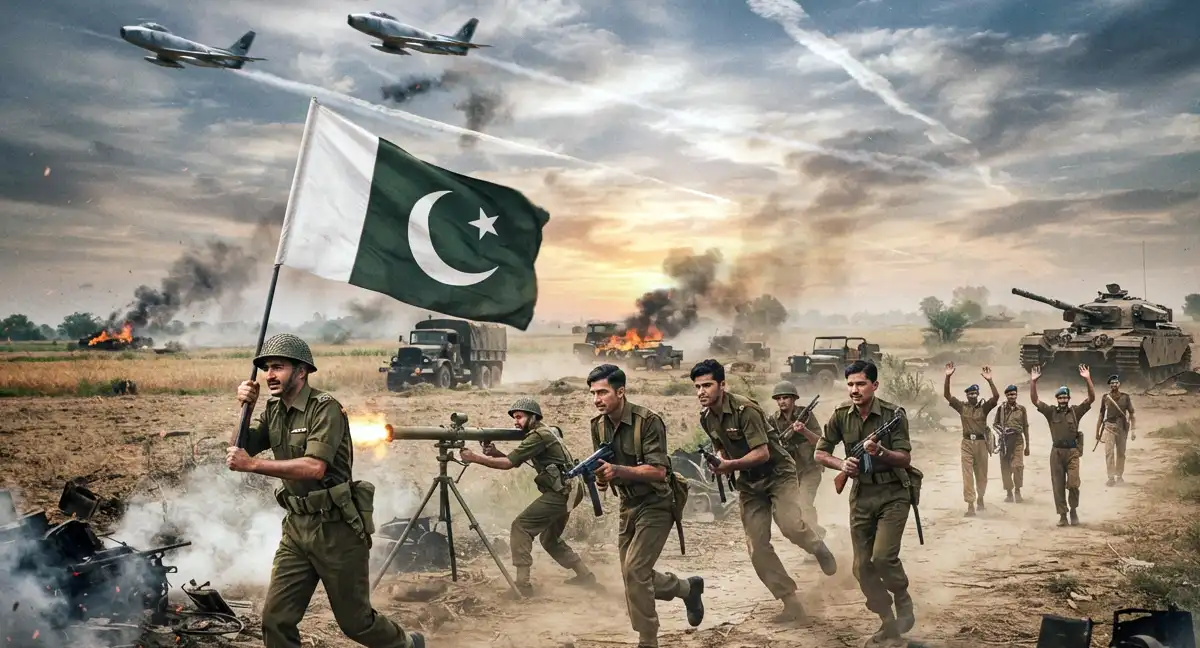 ستمبر 1965 کی جنگ کا 18واں روز، پاک فوج کی شاندار فتوحات، کئی بھارتی فوجی قیدی بنالیے گئے