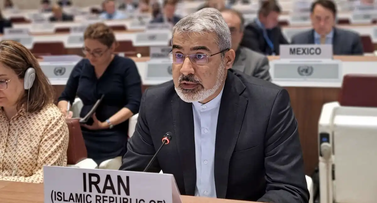 اقتصادی جنگ اور ناکہ بندی ایران کی خودمختاری پر حملہ ہے، اقوامِ متحدہ میں ایرانی مندوب