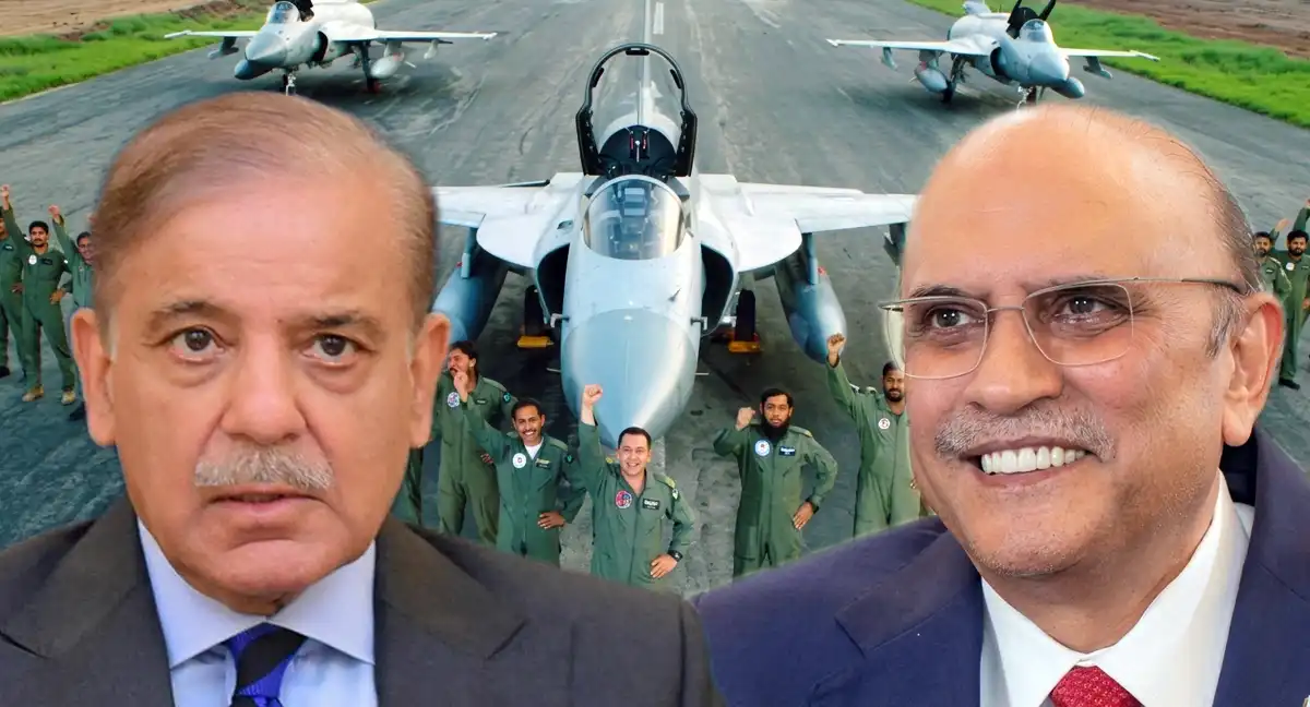 صدر، وزیراعظم اور وزیر داخلہ کا یومِ فضائیہ پر پاک فضائیہ کو خراج تحسین