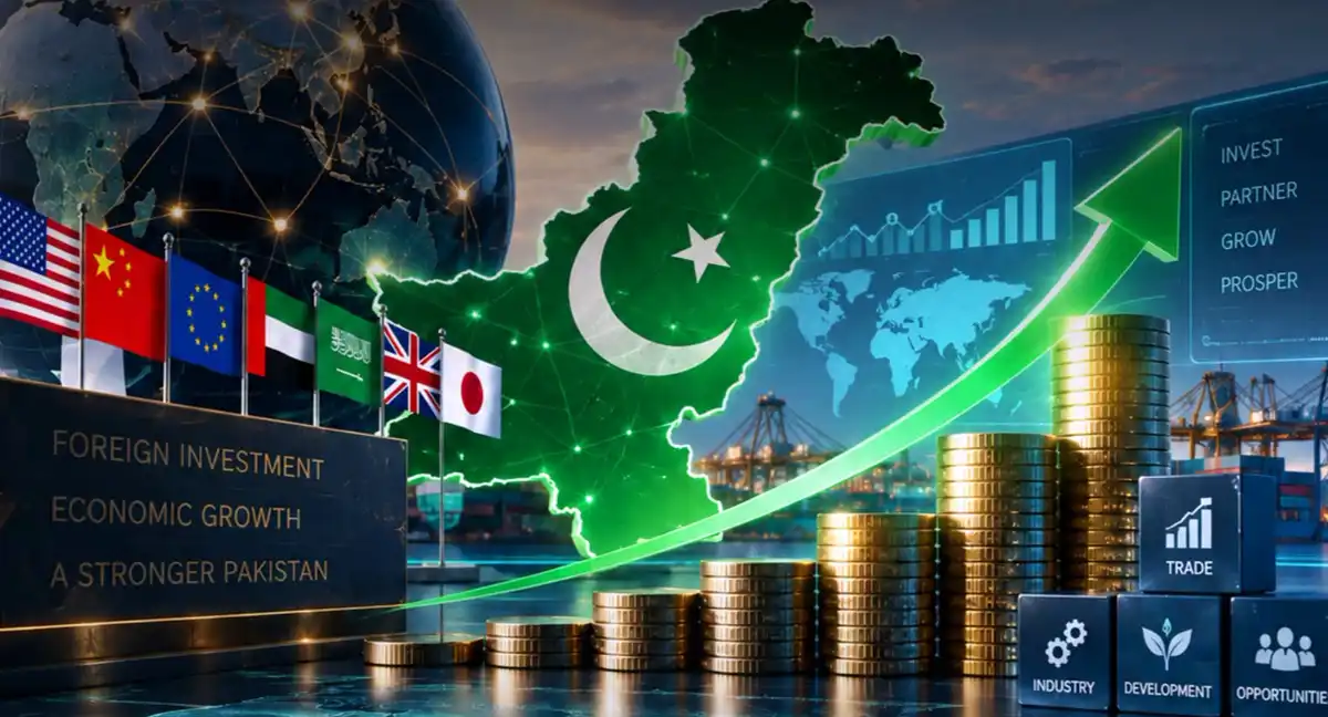 پاکستان میں براہِ راست غیر ملکی سرمایہ کاری میں نمایاں اضافہ