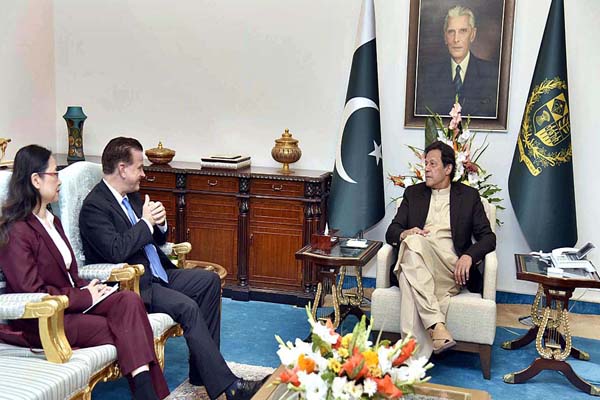 Asian Development Bank DG Werner Liepach meets Prime Minister Imran Khan