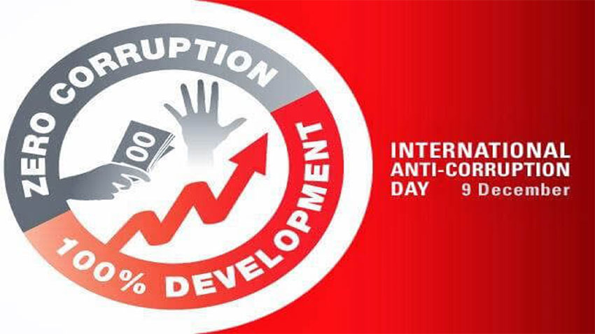 International Anti-Corruption Day being observed in Pakistan