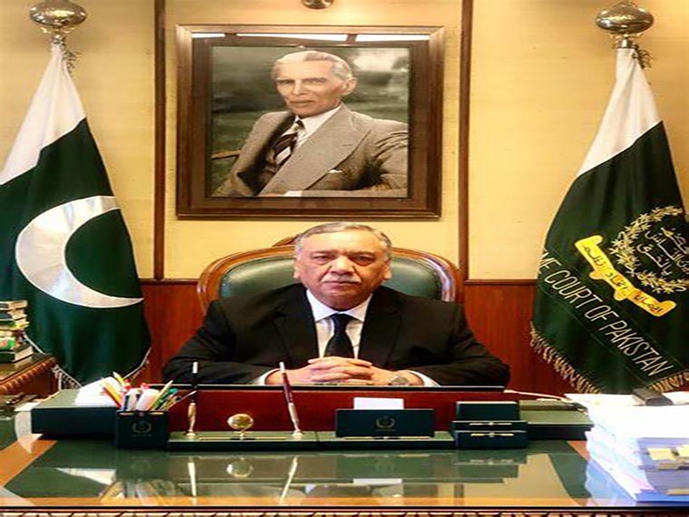 Chief Justice of Pakistan Asif Saeed Khosa is retiring today