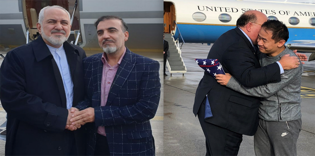 US and Iran release prisoners under deal