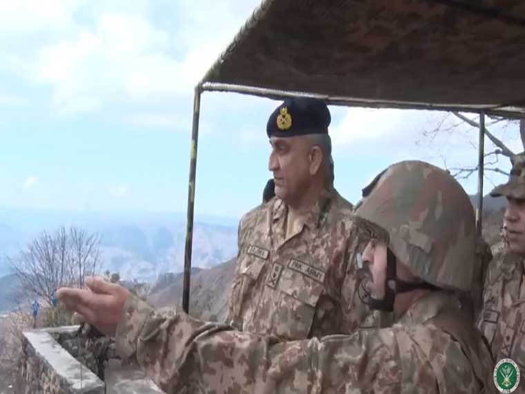 COAS vows no compromise on Kashmir during visit to LOC