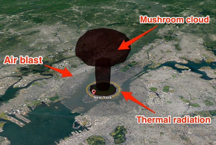 Six US cities remain probable target of nuclear strike despite slim chances