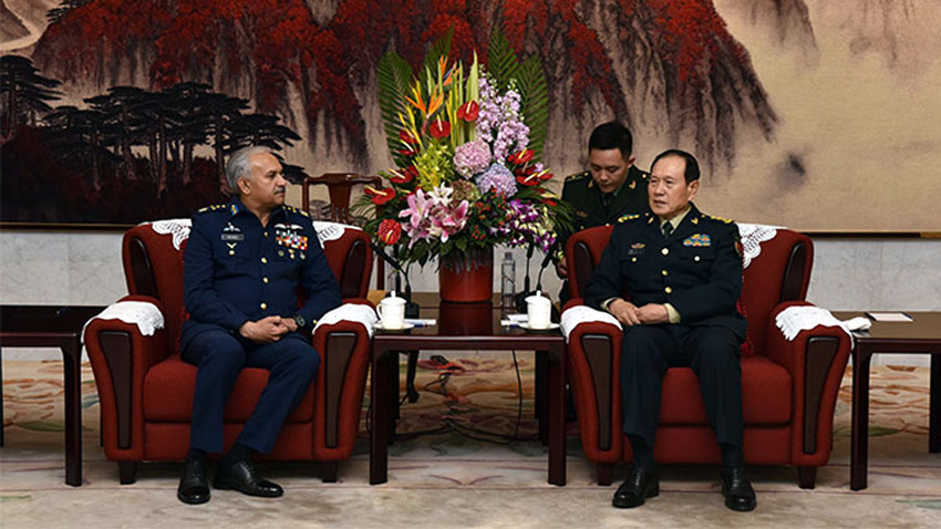 Pakistan will work with China to safeguard the common interests: PAF chief