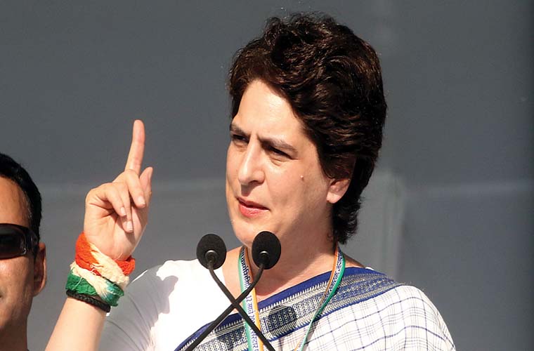 Priyanka Gandhi demands judicial probe into UP police unlawful conduct