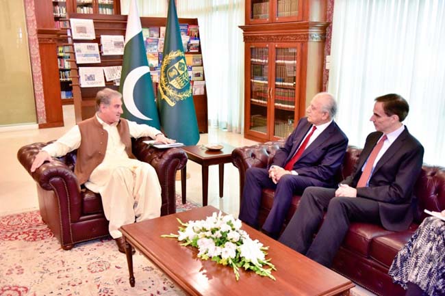 Pakistan underlines importance of early US Taliban peace deal, Afghan talks