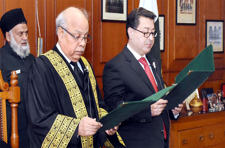 Muhammad Jalal Sikandar Sultan sworn in a Chief Election Commissioner
