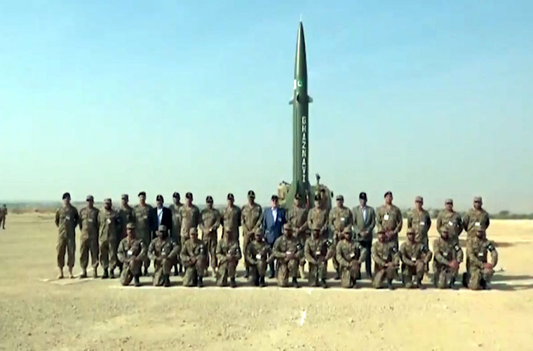 Pakistan announces successful Ghaznavi ballistic missile training launch