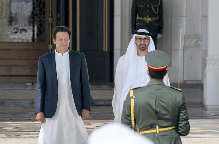 Abu Dhabi Crown Prince MBZ visits Pakistan today