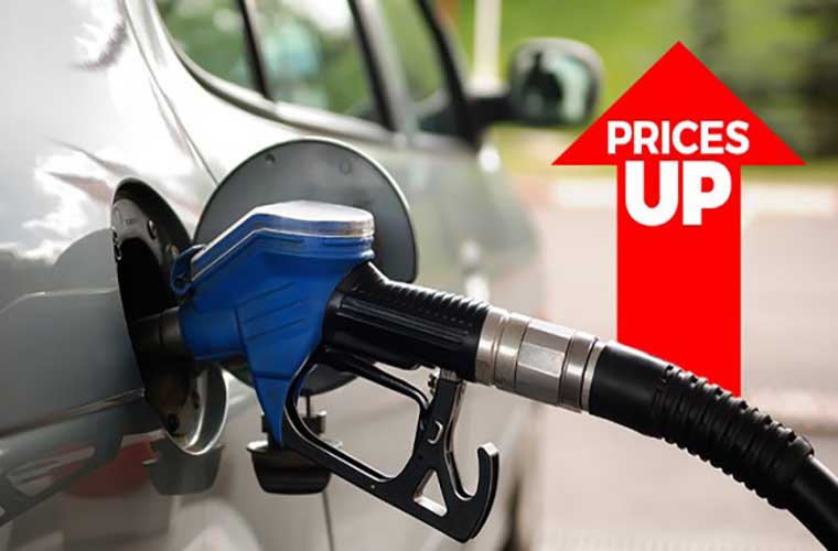 Petrol and diesel prices increased with the arrival of new year