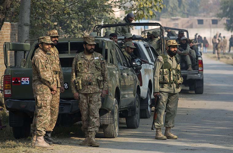 Five terrorists killed in an encounter with security forces near Quetta