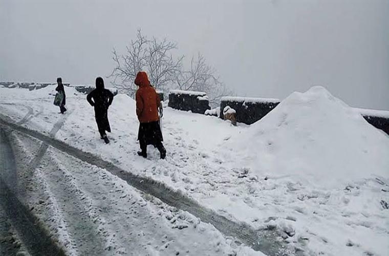 Met forecast rain and snowfall in scattered places in some parts