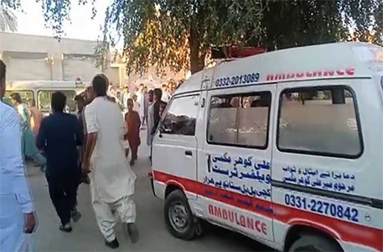 15 people killed in an accident in Jhal Magsi Balochistan
