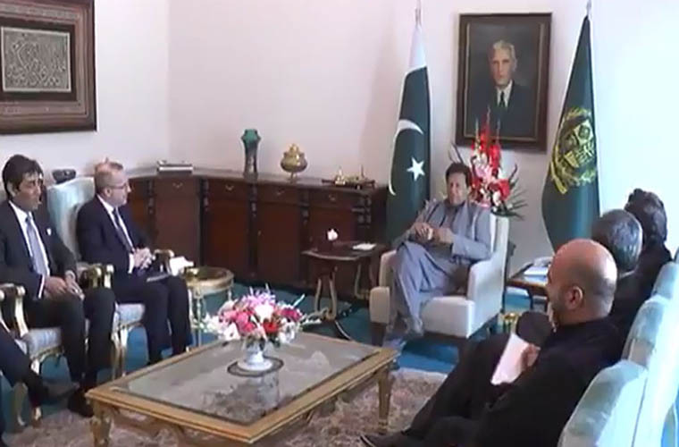 McKinsey MD Kevin Sneader meets Prime Minister Imran Khan