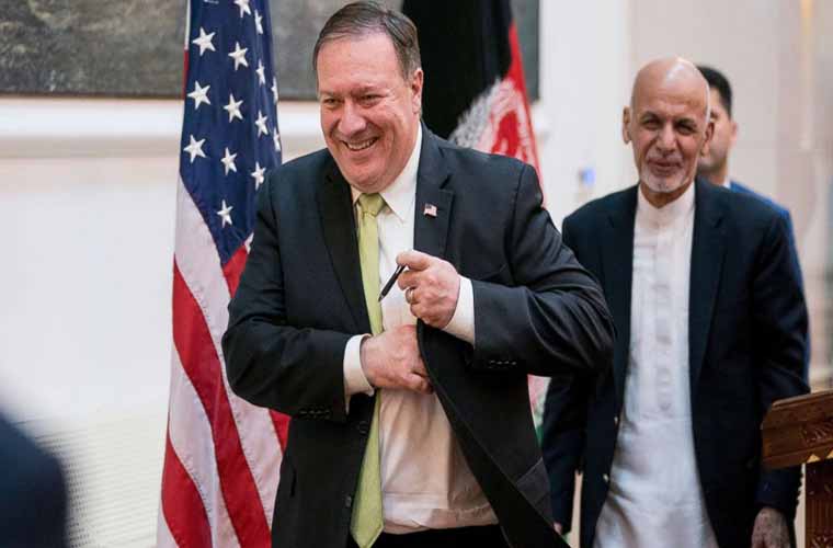 Mike Pompeo visits Afghanistan despite worldwide spread of Coronavirus