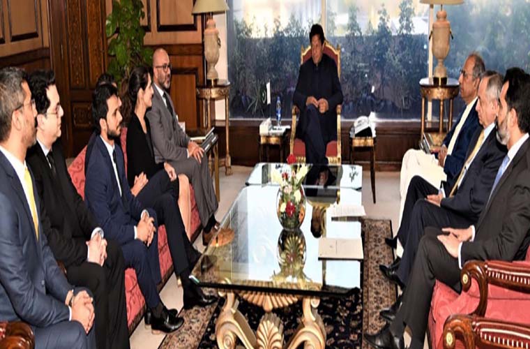 Head of Strategist FIM Partners led delegation meets PM Imran Khan