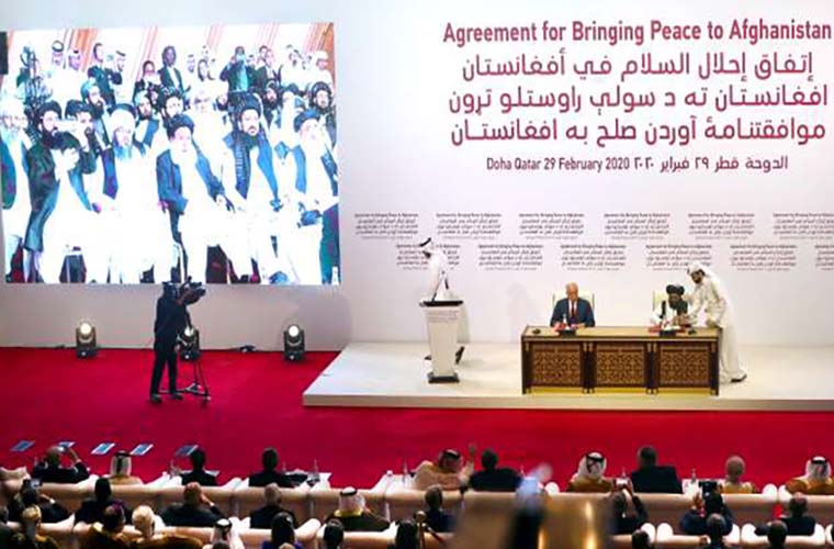 US Taliban sign peace accord in Doha which Western media portrays to end war