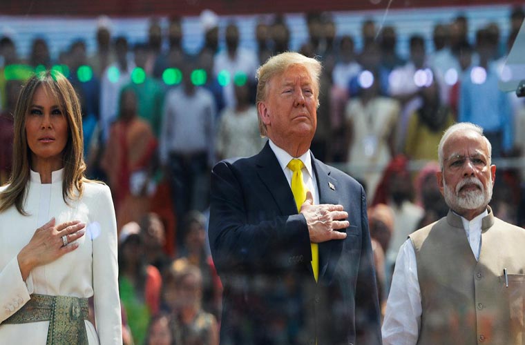 US working with Pakistan in very positive way, Trump tells India