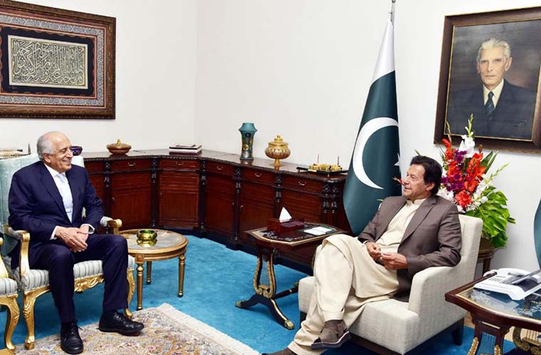 Zalmay Khalilzad meets PM Khan and FM Qureshi during Islamabad visit