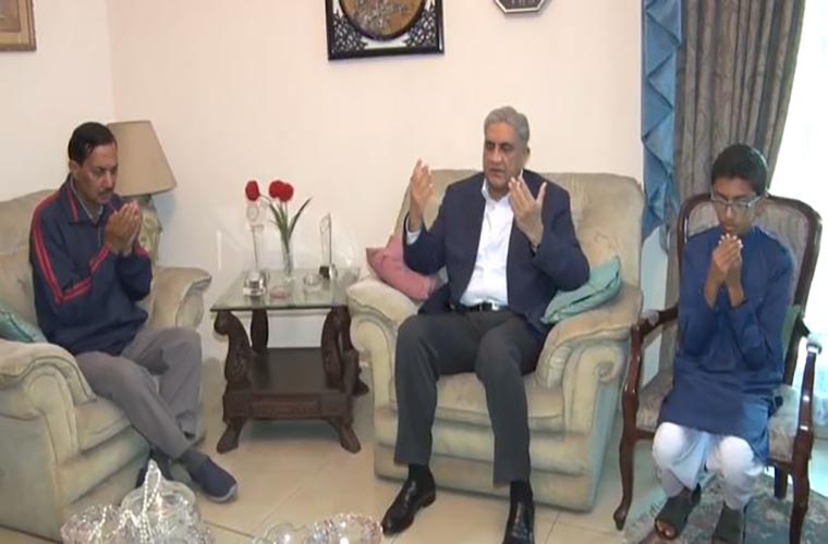 COAS meets family at house of martyr Noman Akram during Lahore visit