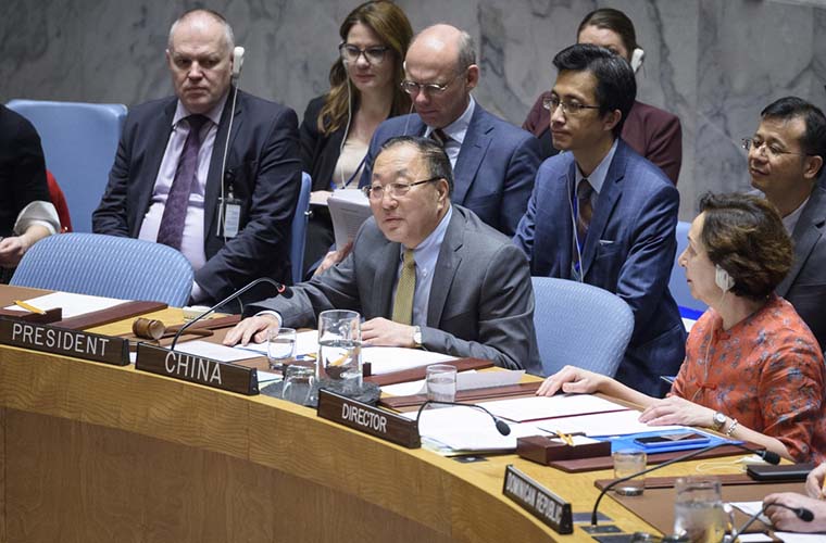 China at UNSC welcomes Russia Turkey ceasefire in Idlib province of Syria