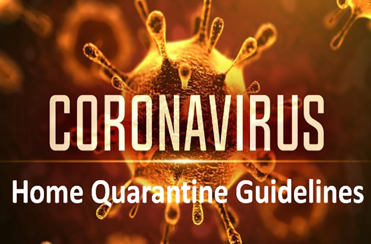 People may quarantine them on their own as per these guidelines