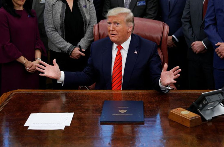 Trump claims great success while US become epicenter of Coronavirus