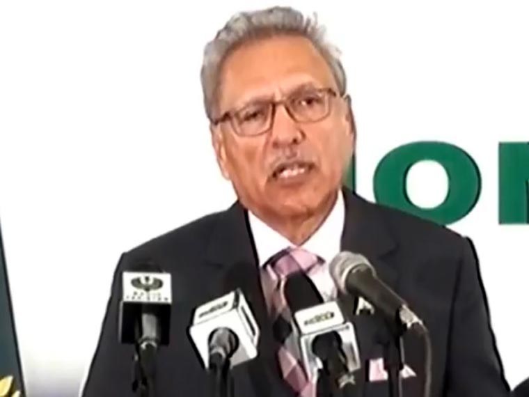 President Arif Alvi leaves for China on two day official visit