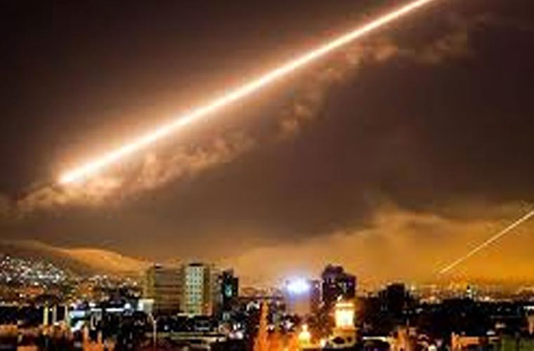 Syria intercept Israeli missiles in Homs and Quneitra provinces