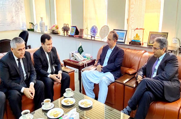 CEO TAPI Pipeline Company and Turkmen Ambassador meets Omar Ayub