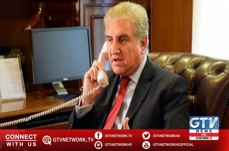FM Shah Mahmood talks to Chinese counterpart on Coronavirus situation