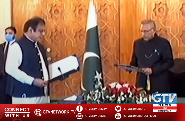 Senator Shibli Faraz takes oath as Minister for Information and Broadcasting