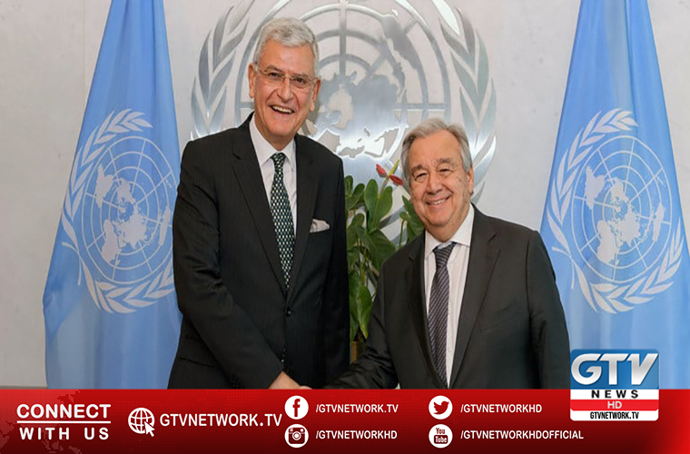 Ambassador Volkan Bozkir notes coronavirus highlighted crucial UN role