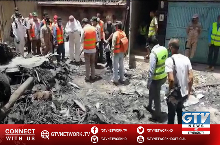 French team of Airbus experts resume probe at PIA plane crash site
